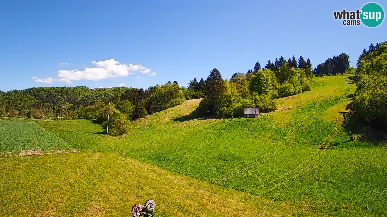 Webcam Smučišče Senožeta – Stazione sciistica a Srednja Vas vicino Bohinj