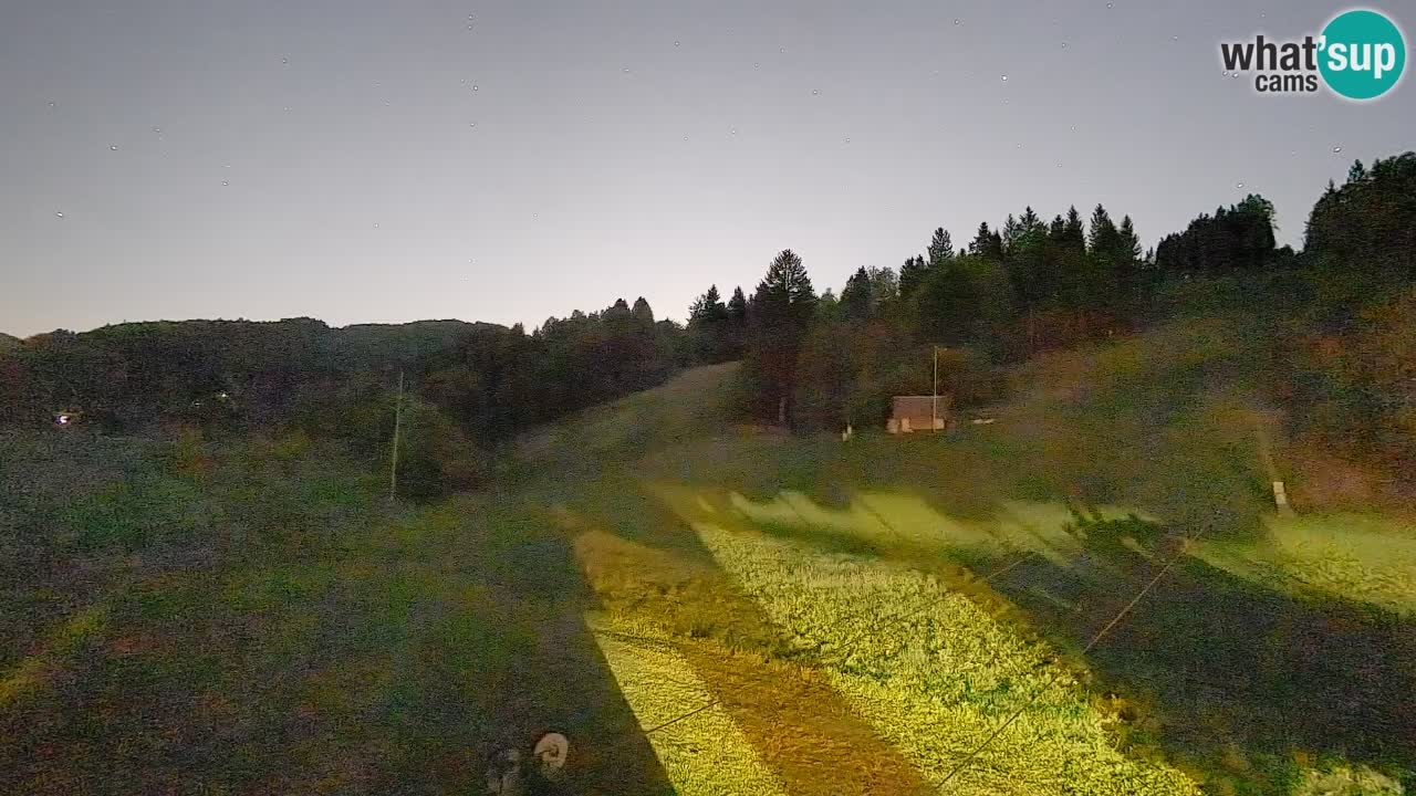 Webcam Smučišče Senožeta – Ski Resort Live View near Bohinj