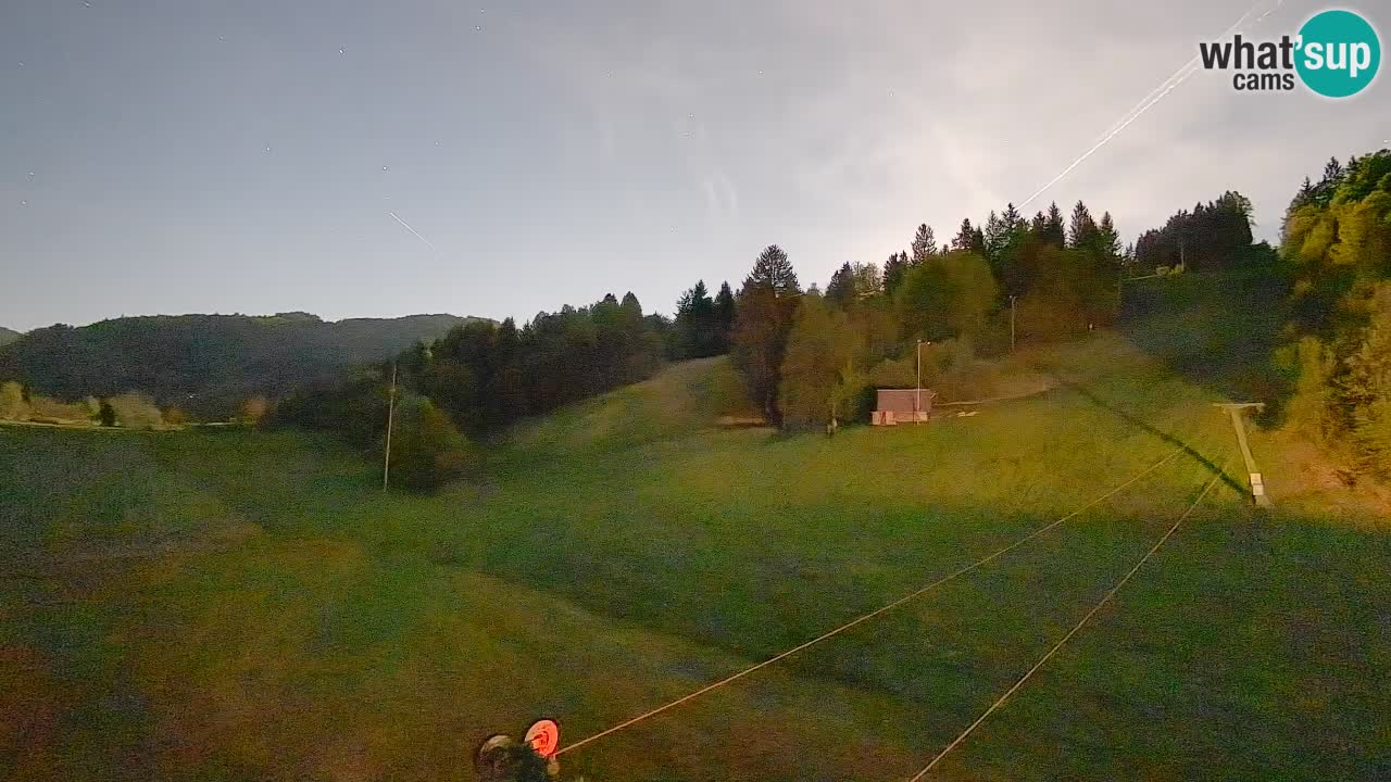 Webcam Smučišče Senožeta – Station de ski à Srednja Vas près de Bohinj
