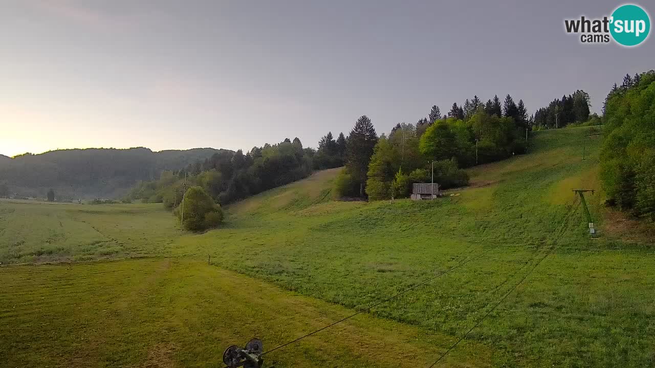 Webcam Smučišče Senožeta – Ski Resort Live View near Bohinj