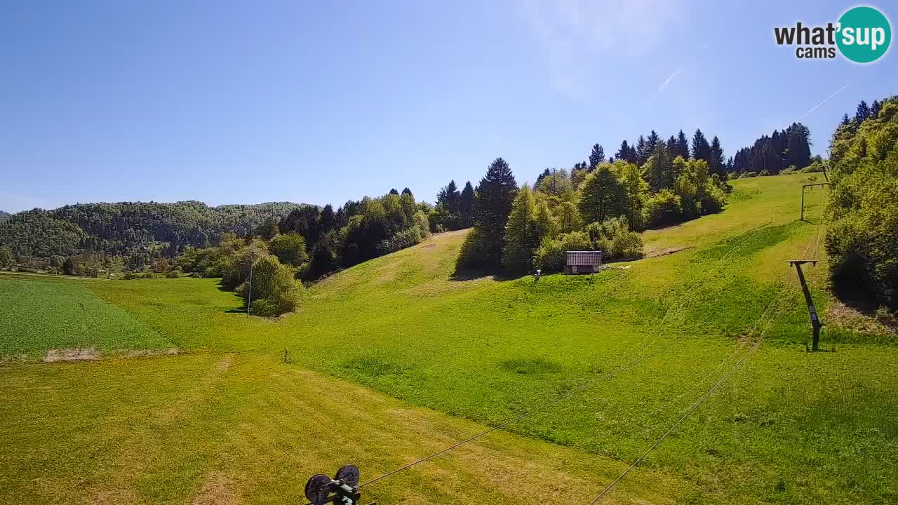 Webcam Smučišče Senožeta – Ski Resort Live View near Bohinj