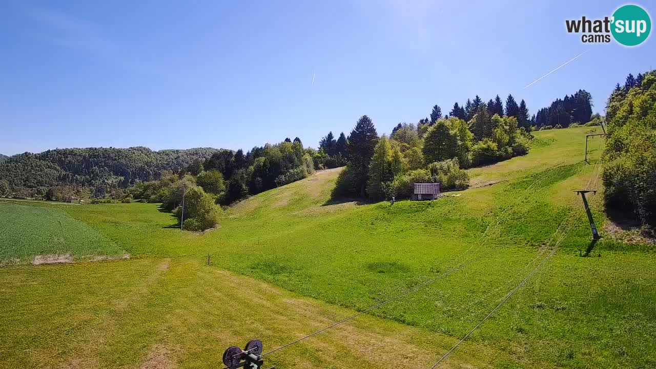 Webcam Smučišče Senožeta – Ski Resort Live View near Bohinj