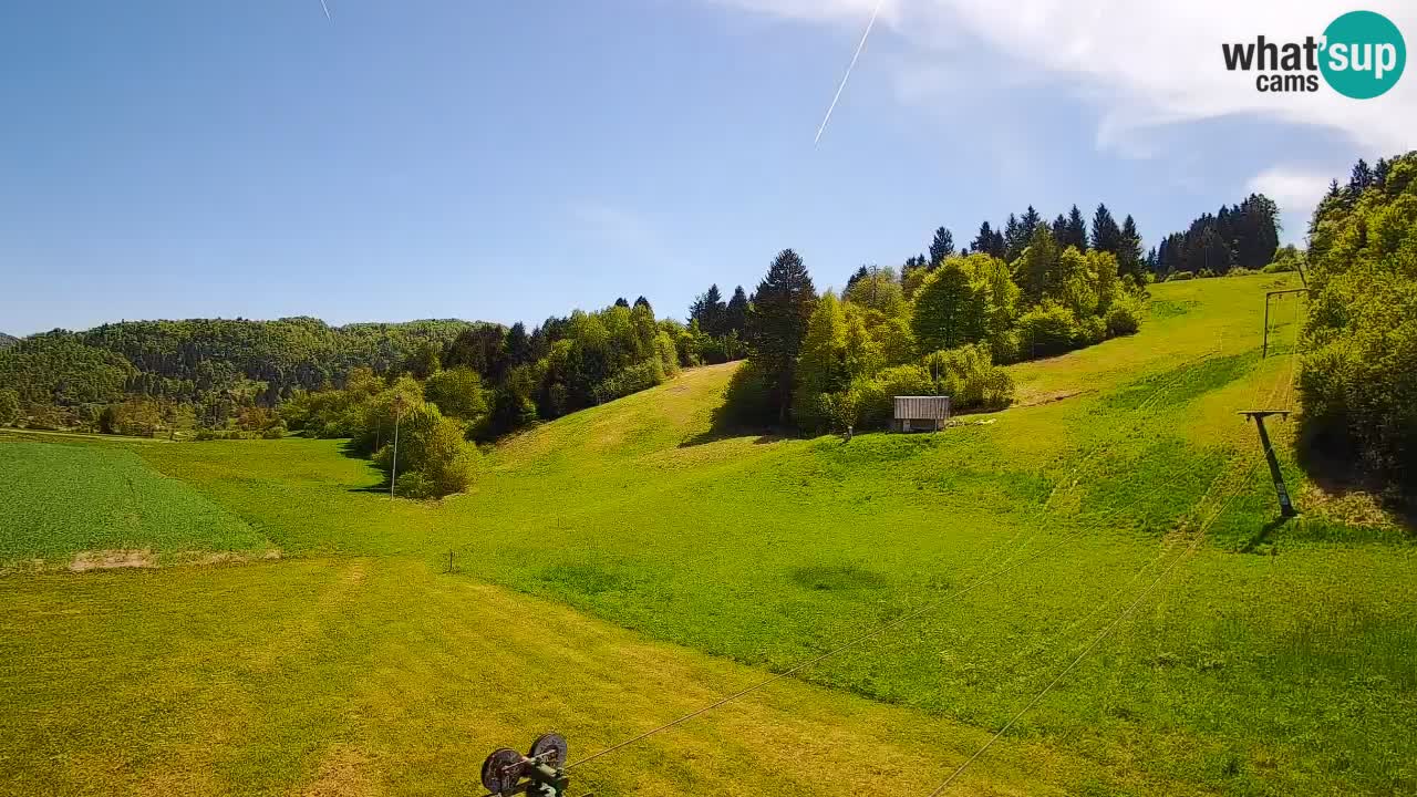 Webcam Smučišče Senožeta – Ski Resort Live View near Bohinj