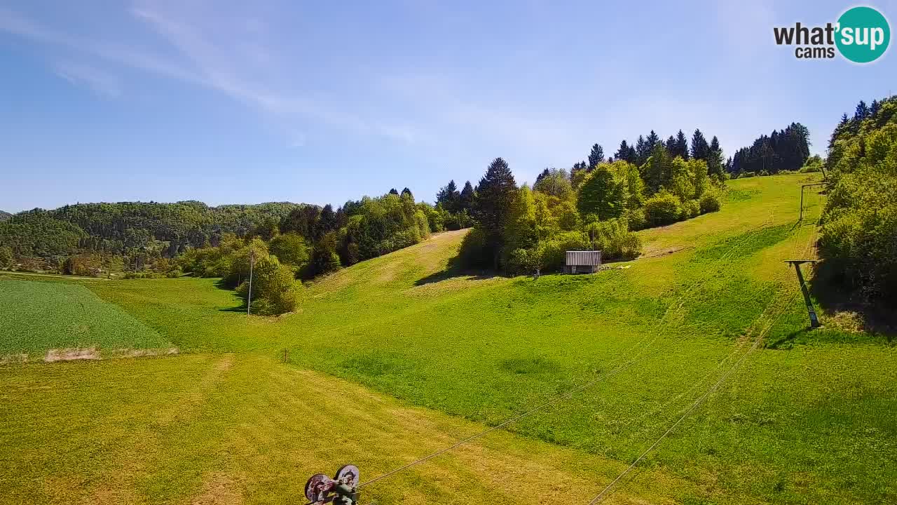 Webcam Smučišče Senožeta – Stazione sciistica a Srednja Vas vicino Bohinj
