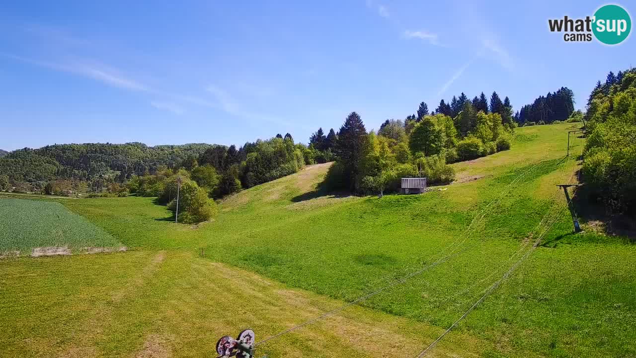 Webcam Smučišče Senožeta – Ski Resort Live View near Bohinj