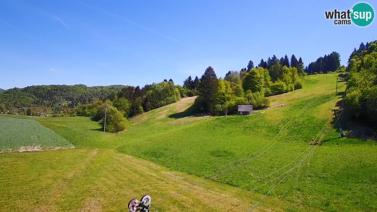 Webcam Smučišče Senožeta – Ski Resort Live View near Bohinj