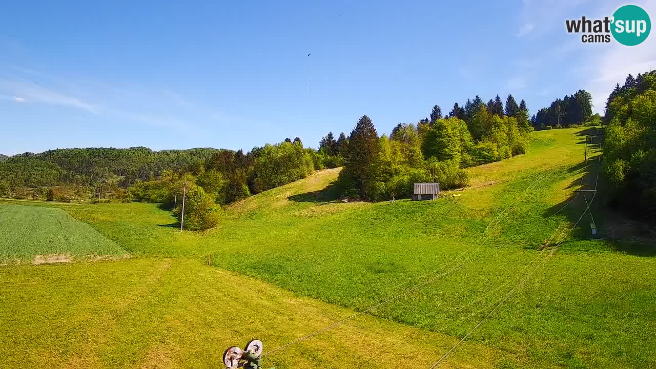 Webcam Smučišče Senožeta – Ski Resort Live View near Bohinj