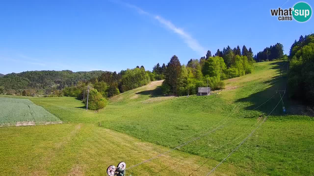 Webcam Smučišče Senožeta – Ski Resort Live View near Bohinj