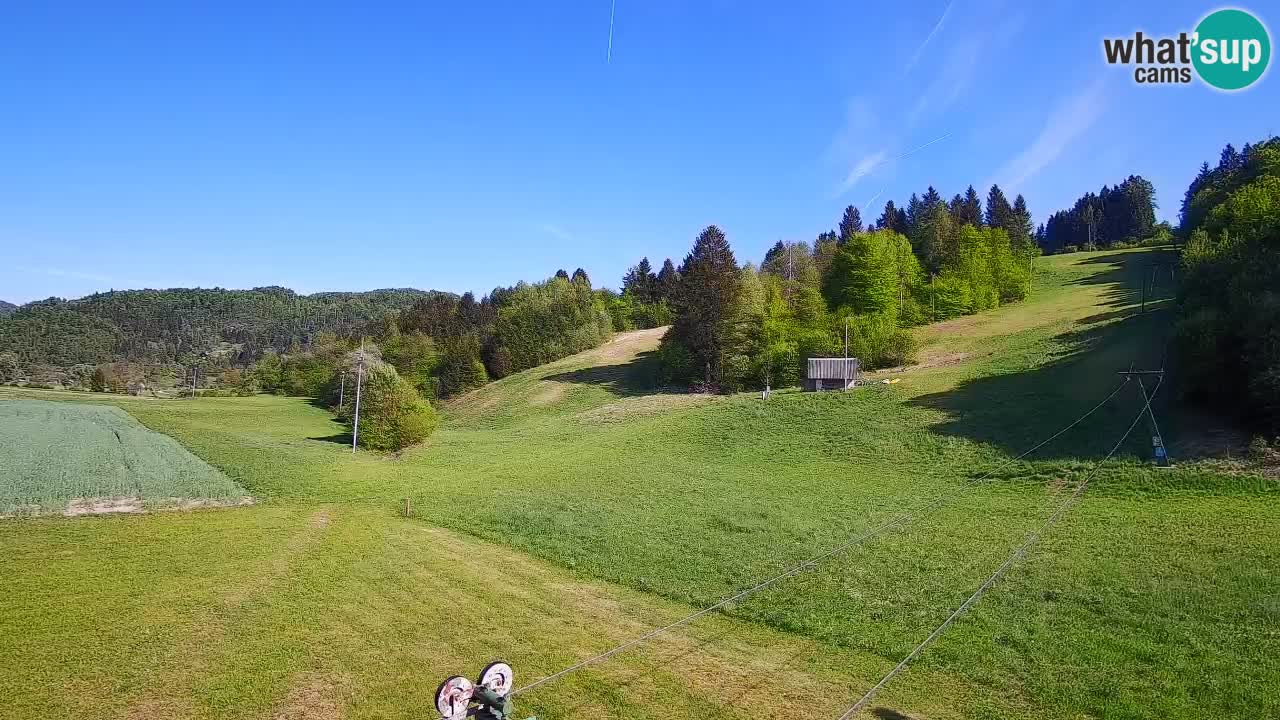 Webcam Smučišče Senožeta – Ski Resort Live View near Bohinj