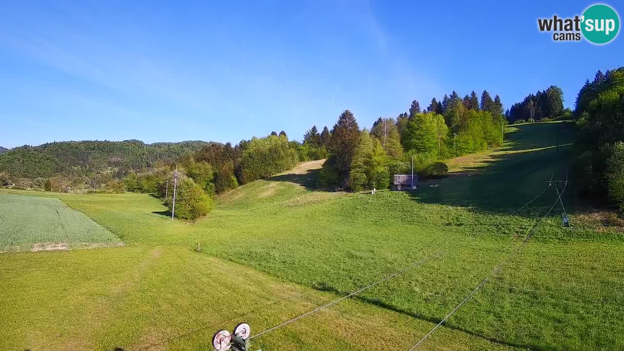 Webcam Smučišče Senožeta – Ski Resort Live View near Bohinj