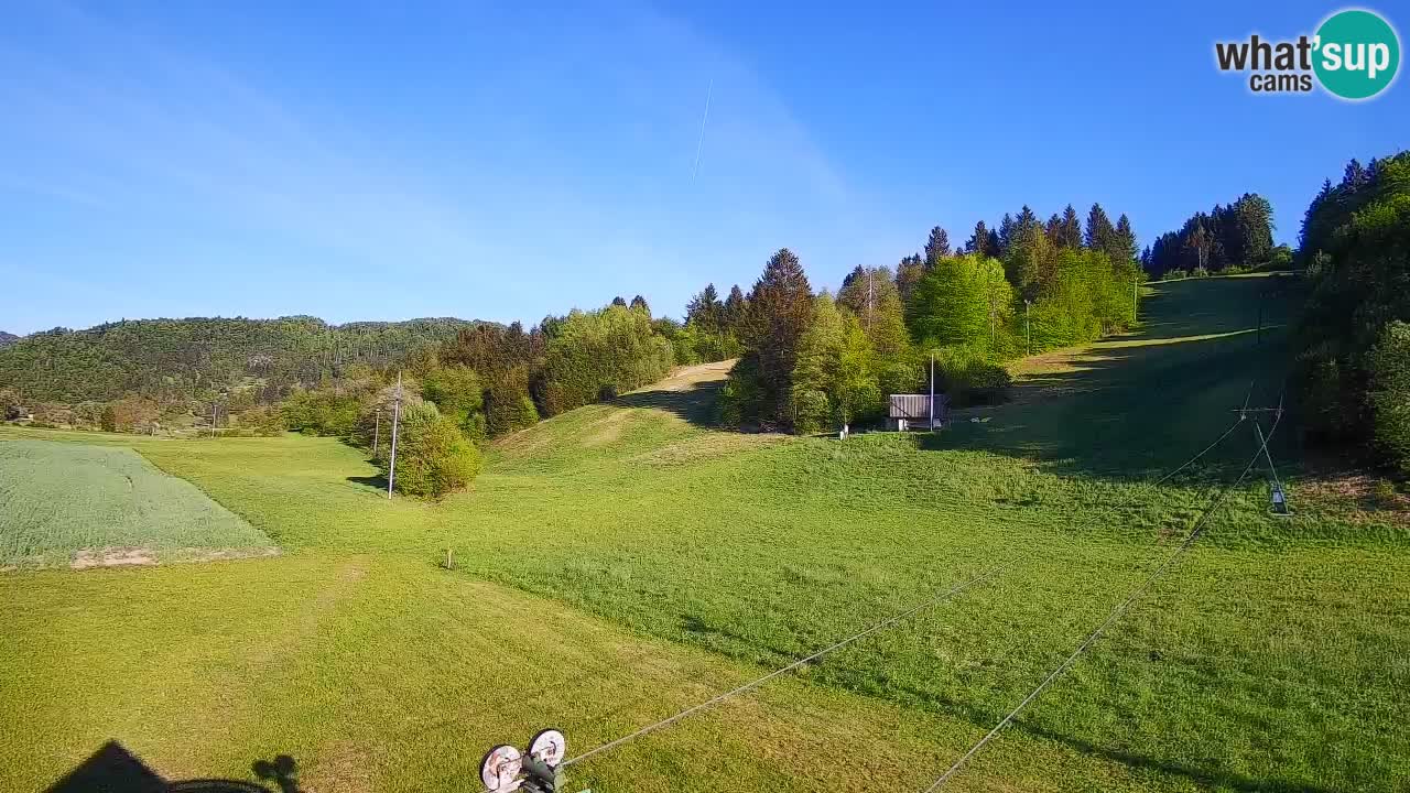 Webcam Smučišče Senožeta – Ski Resort Live View near Bohinj