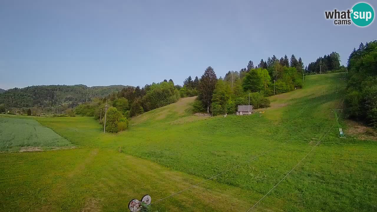 Webcam Smučišče Senožeta – Ski Resort Live View near Bohinj