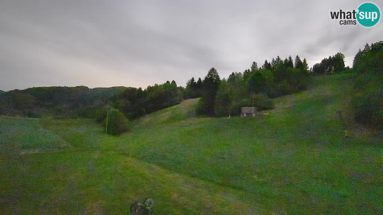 Webcam Smučišče Senožeta – Ski Resort Live View near Bohinj