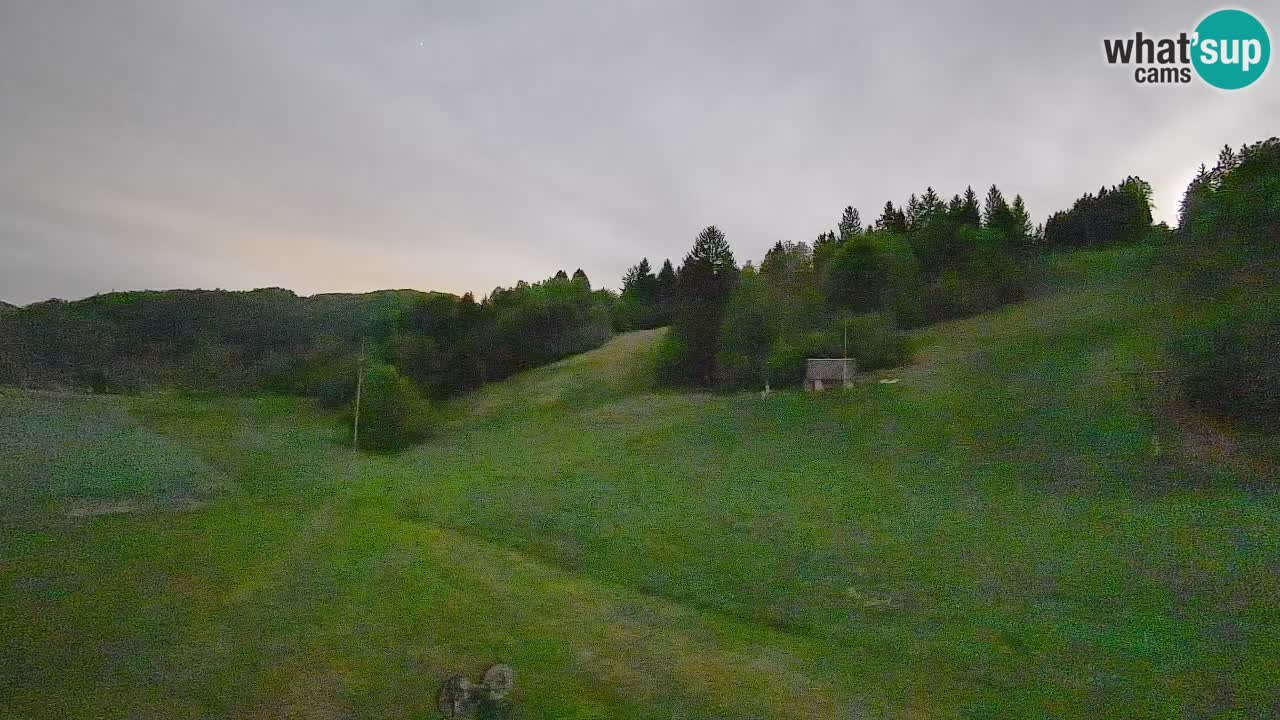 Webcam Smučišče Senožeta – Ski Resort Live View near Bohinj