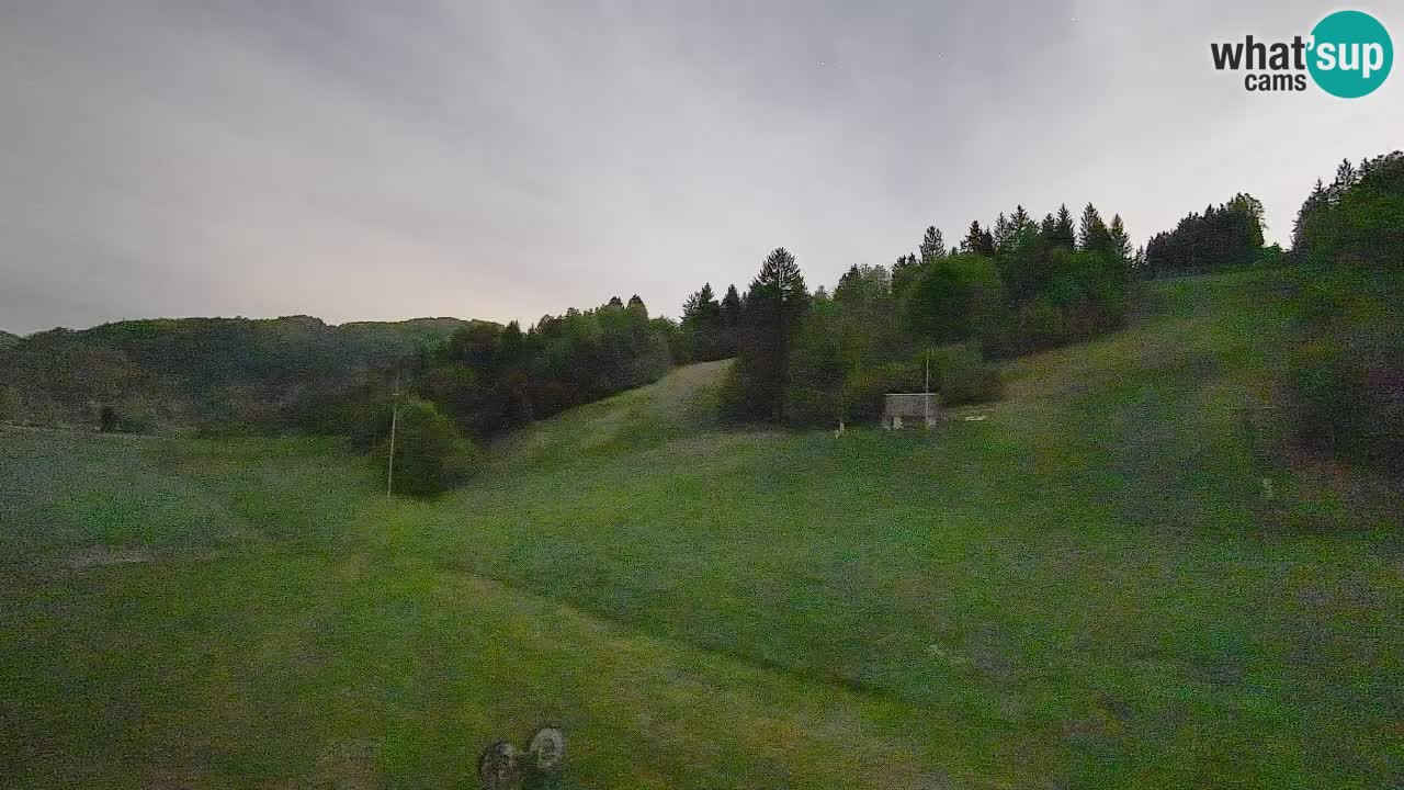 Webcam Smučišče Senožeta – Stazione sciistica a Srednja Vas vicino Bohinj