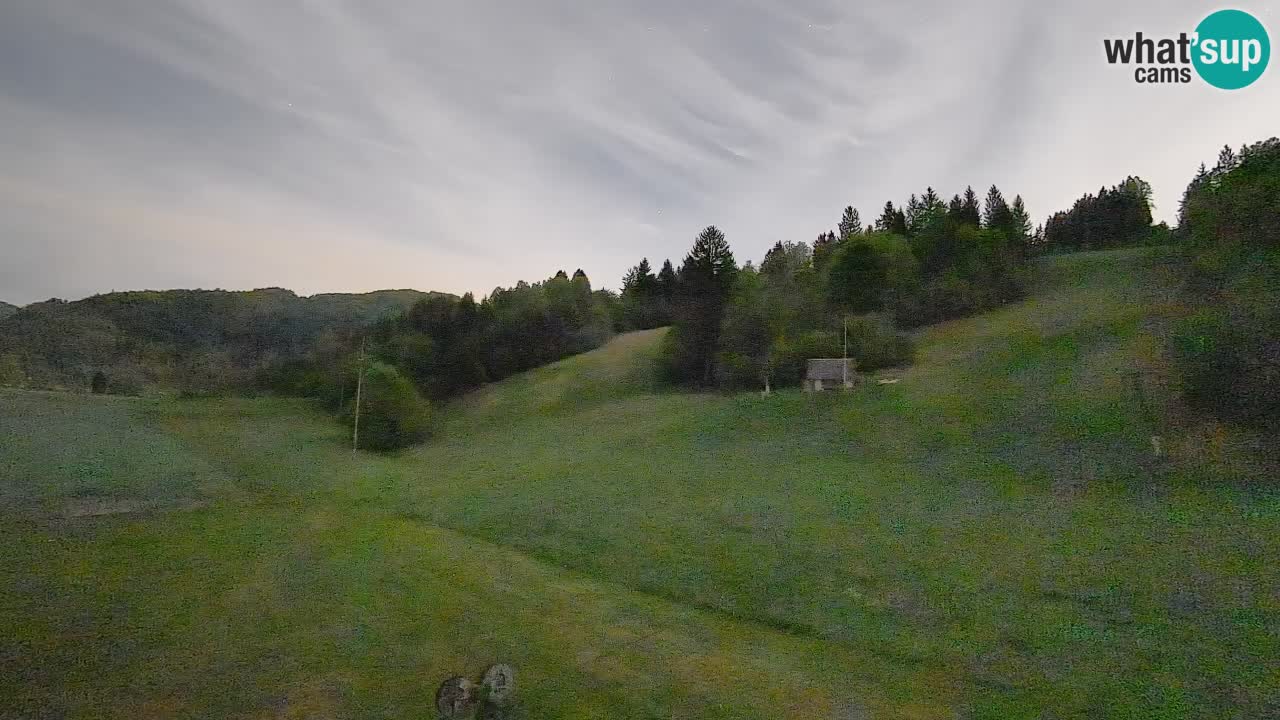 Cámara web Smučišče Senožeta – Estación de esquí en Srednja Vas cerca de Bohinj