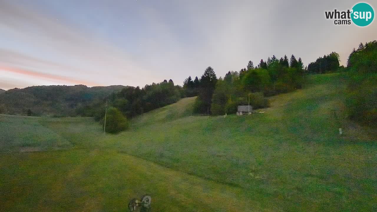 Webcam Smučišče Senožeta – Ski Resort Live View near Bohinj