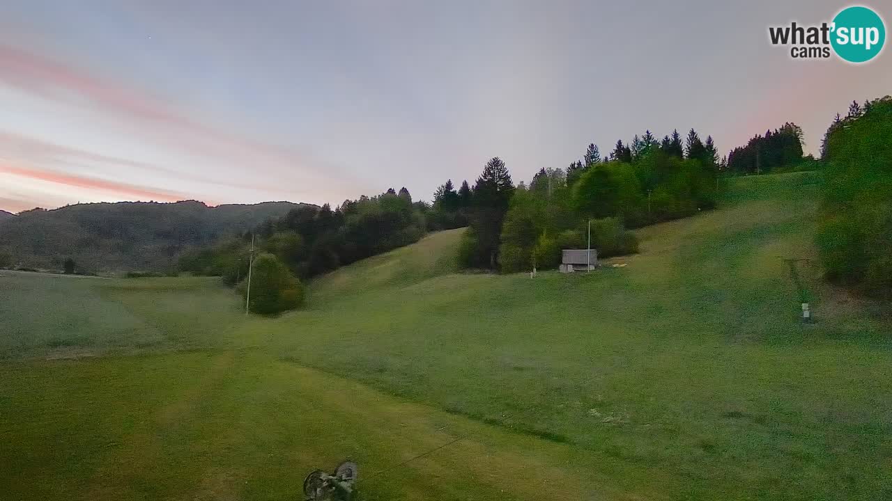Webcam Smučišče Senožeta – Ski Resort Live View near Bohinj