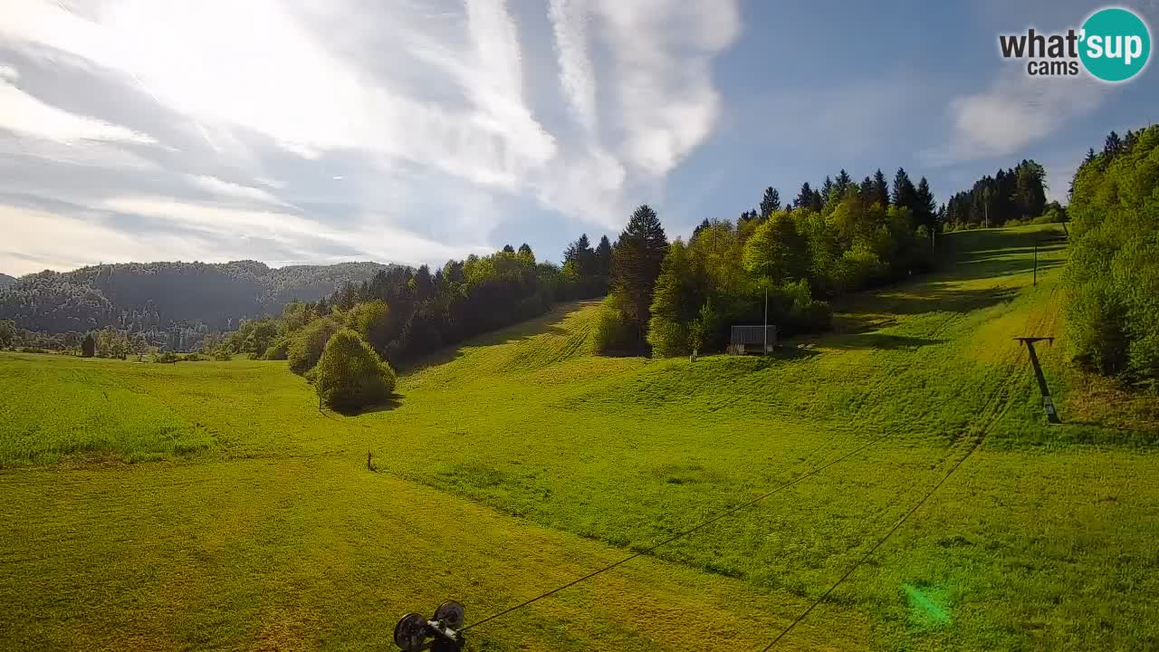Webcam Smučišče Senožeta – Ski Resort Live View near Bohinj