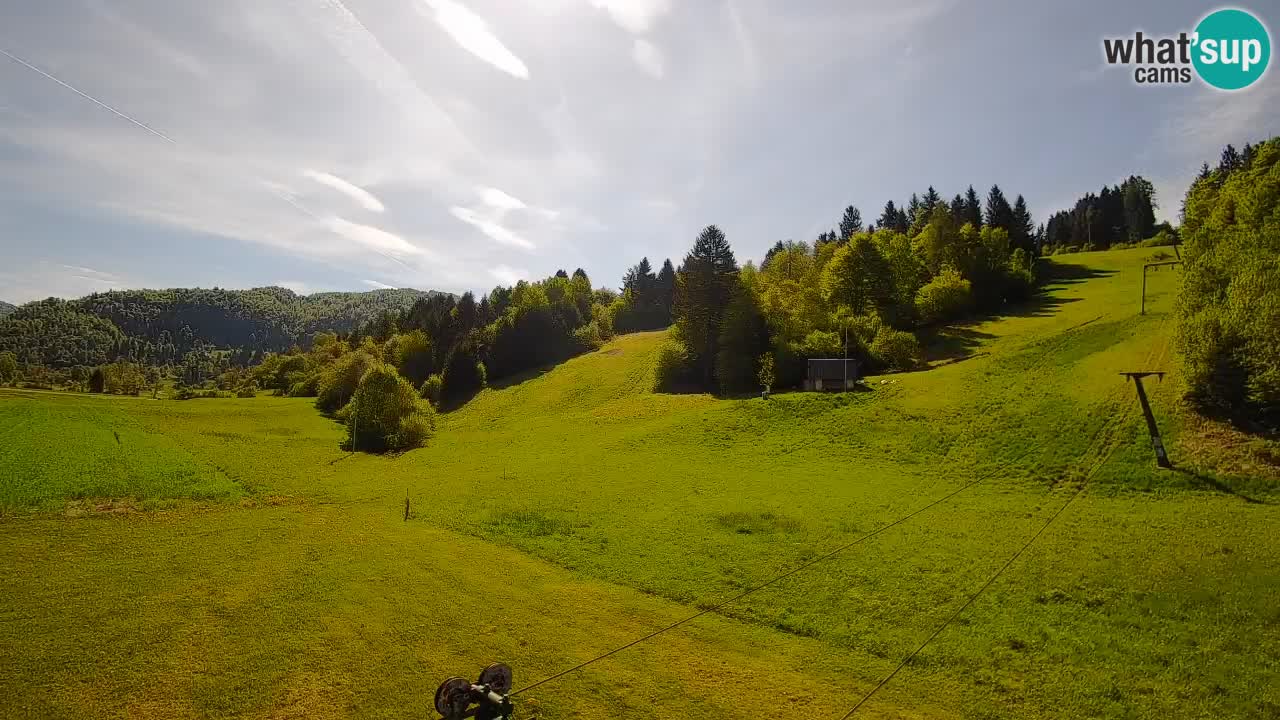 Webcam Smučišče Senožeta – Ski Resort Live View near Bohinj