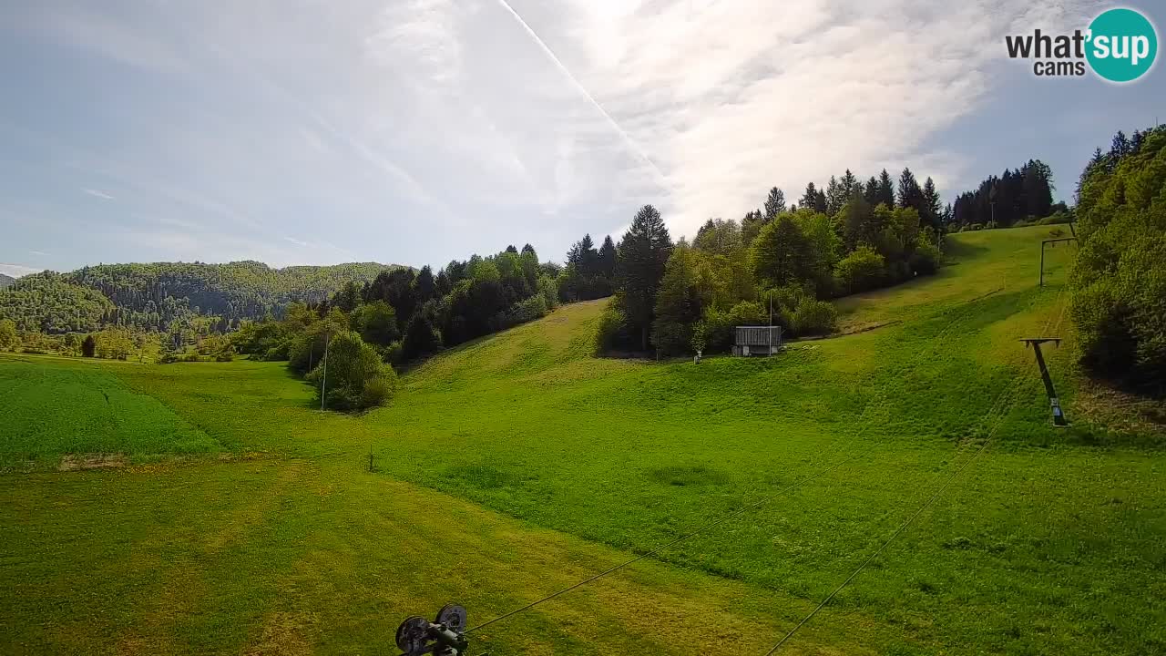 Webcam Smučišče Senožeta – Ski Resort Live View near Bohinj