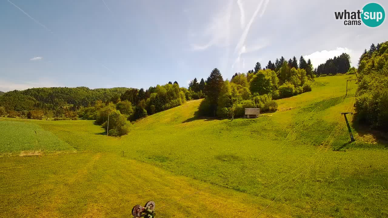 Webcam Smučišče Senožeta – Ski Resort Live View near Bohinj