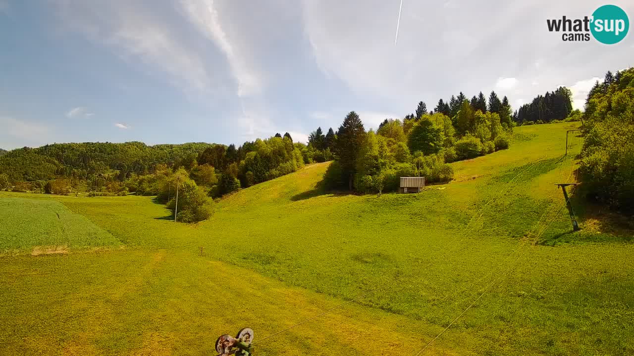 Webcam Smučišče Senožeta – Ski Resort Live View near Bohinj