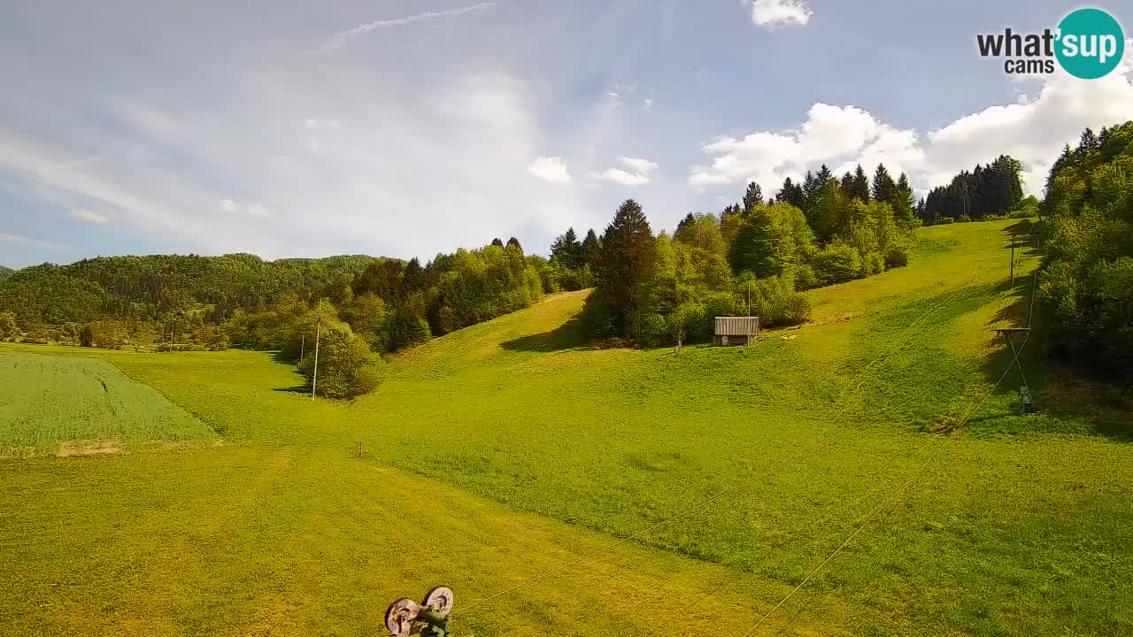 Webcam Smučišče Senožeta – Stazione sciistica a Srednja Vas vicino Bohinj