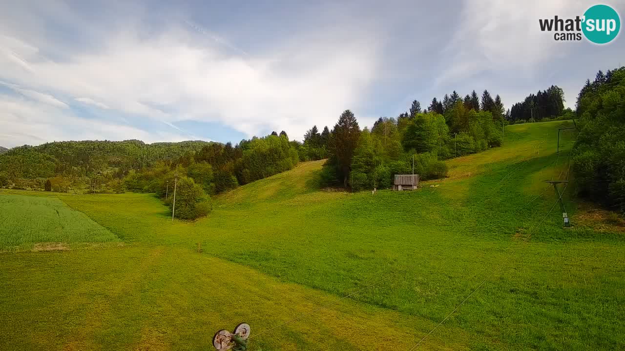 Webcam Smučišče Senožeta – Stazione sciistica a Srednja Vas vicino Bohinj