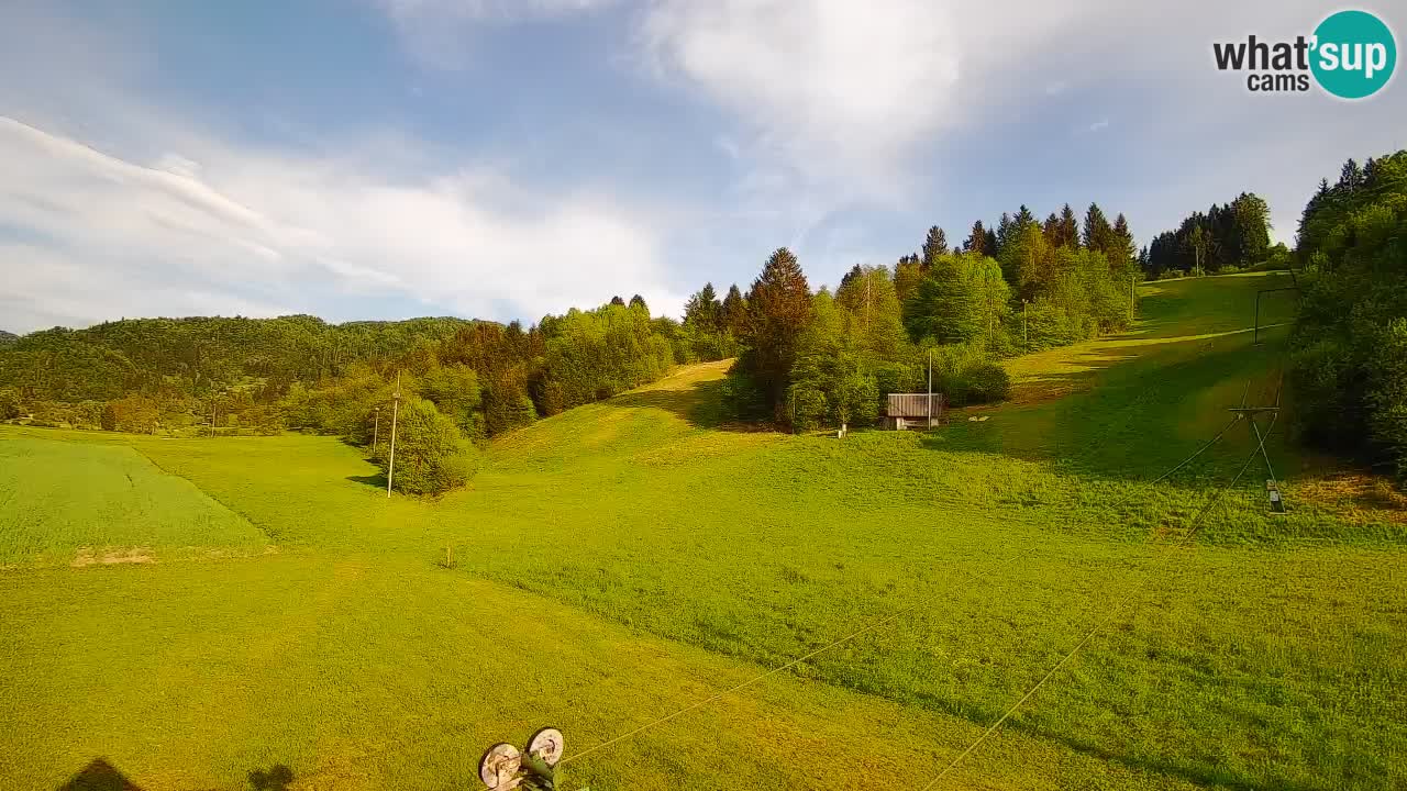 Webcam Smučišče Senožeta – Stazione sciistica a Srednja Vas vicino Bohinj