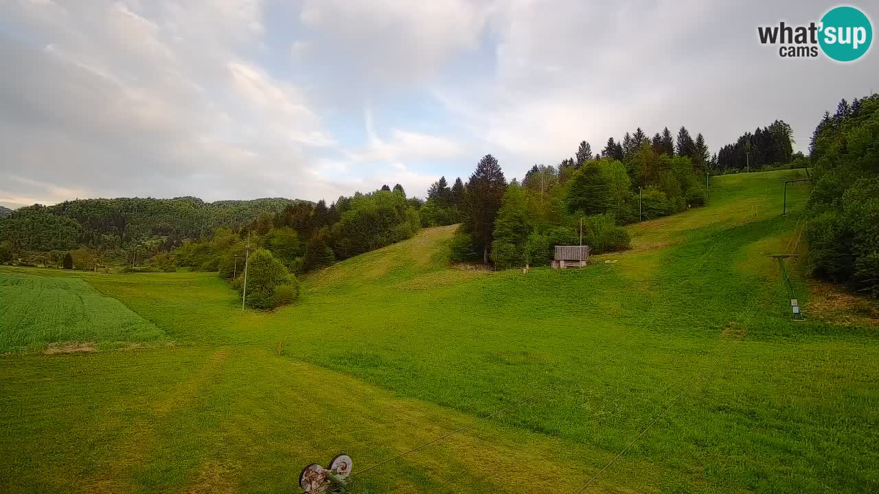 Webcam Smučišče Senožeta – Ski Resort Live View near Bohinj