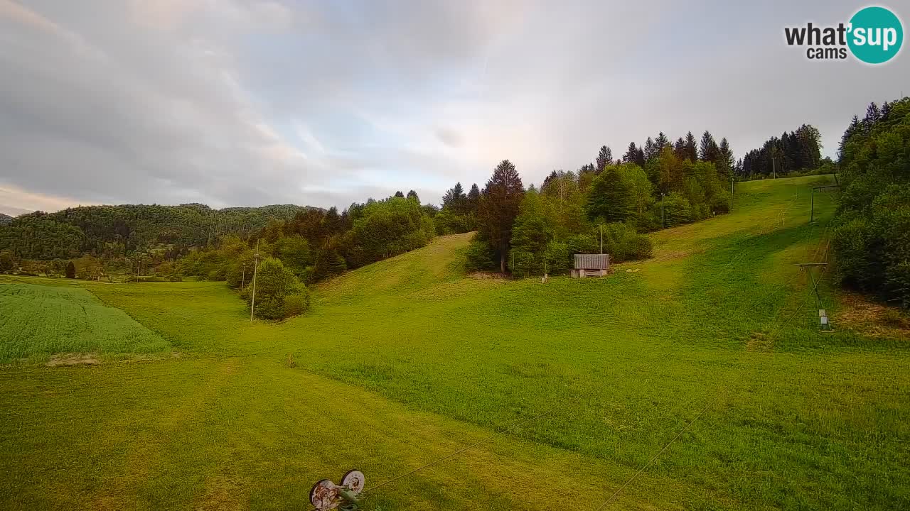 Webcam Smučišče Senožeta – Ski Resort Live View near Bohinj
