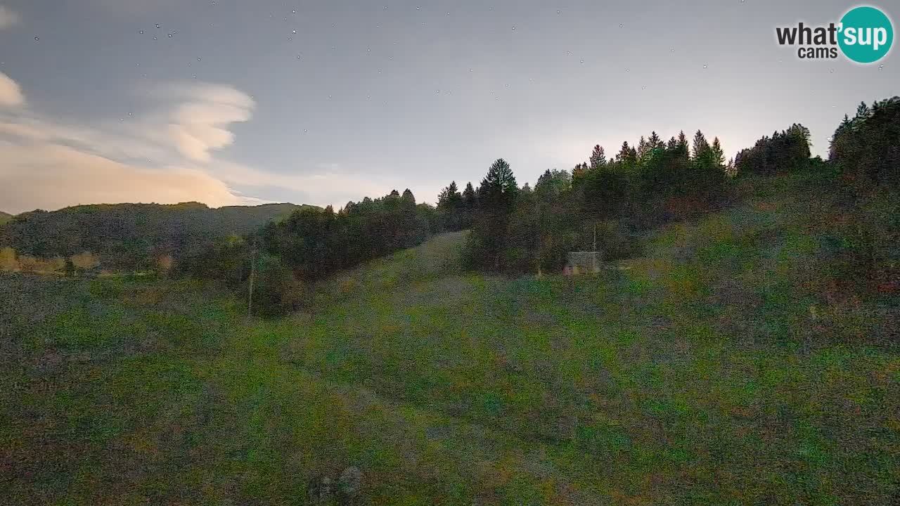 Webcam Smučišče Senožeta – Ski Resort Live View near Bohinj