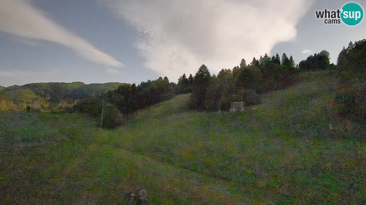 Webcam Smučišče Senožeta – Stazione sciistica a Srednja Vas vicino Bohinj