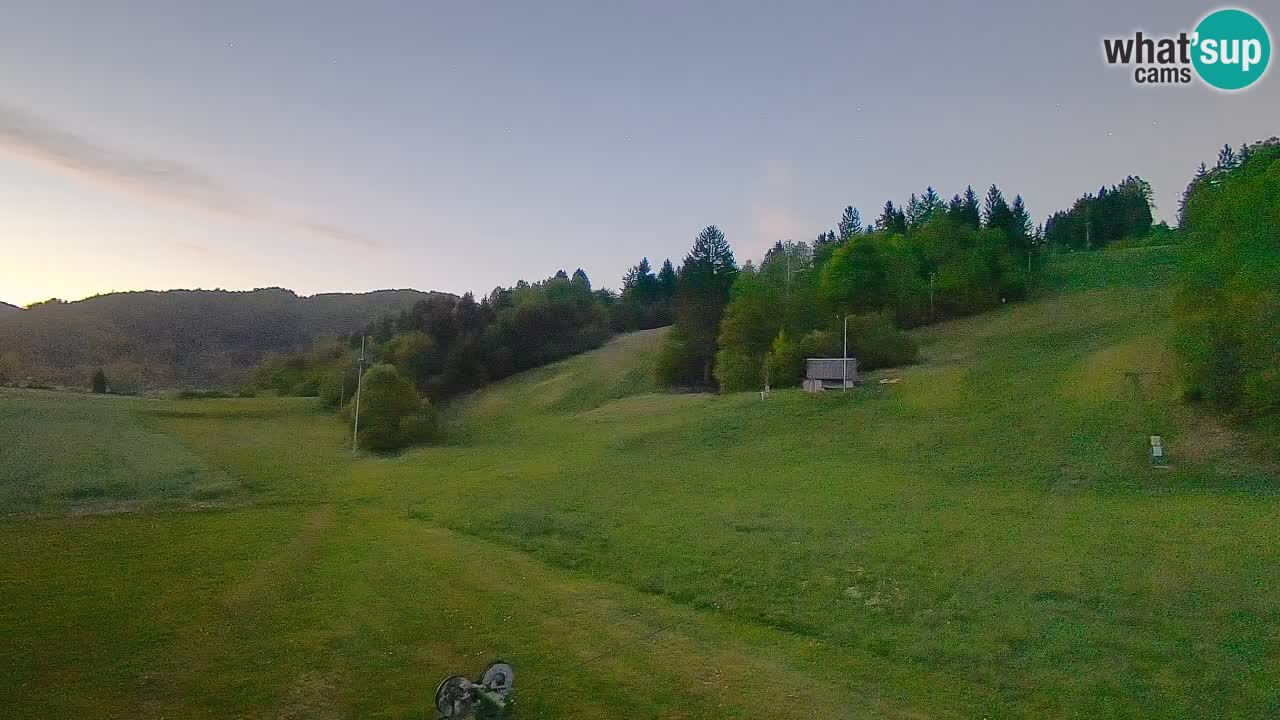 Webcam Smučišče Senožeta – Ski Resort Live View near Bohinj