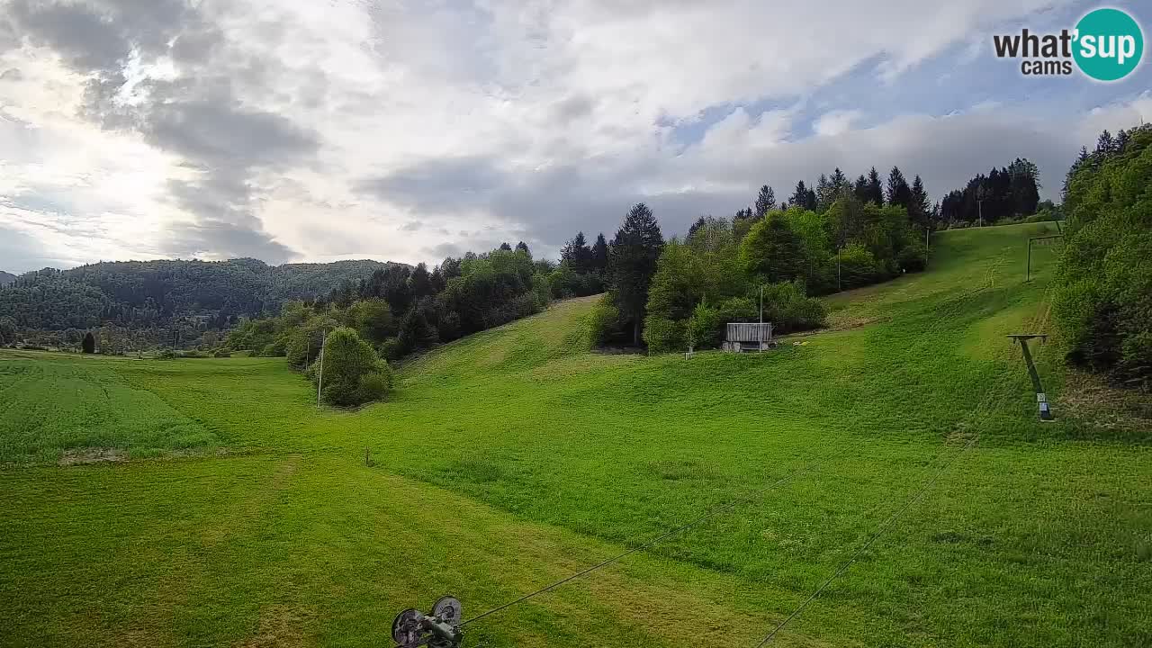 Webcam Smučišče Senožeta – Ski Resort Live View near Bohinj