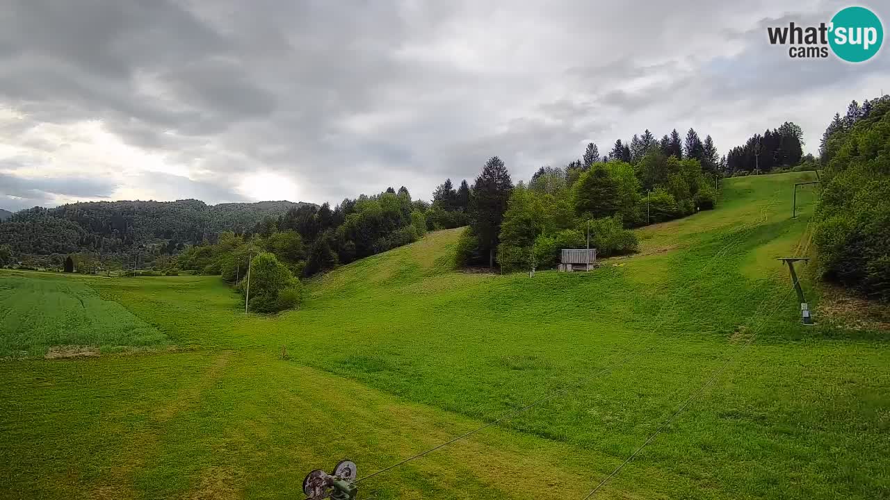 Webcam Smučišče Senožeta – Stazione sciistica a Srednja Vas vicino Bohinj