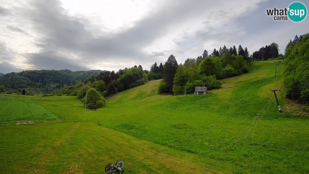 Webcam Smučišče Senožeta – Ski Resort Live View near Bohinj