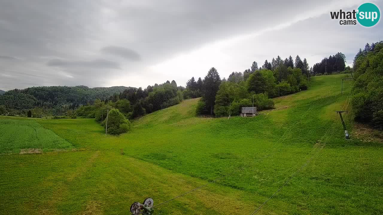Webcam Smučišče Senožeta – Ski Resort Live View near Bohinj