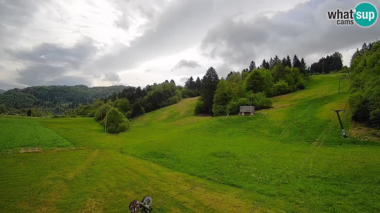 Webcam Smučišče Senožeta – Ski Resort Live View near Bohinj