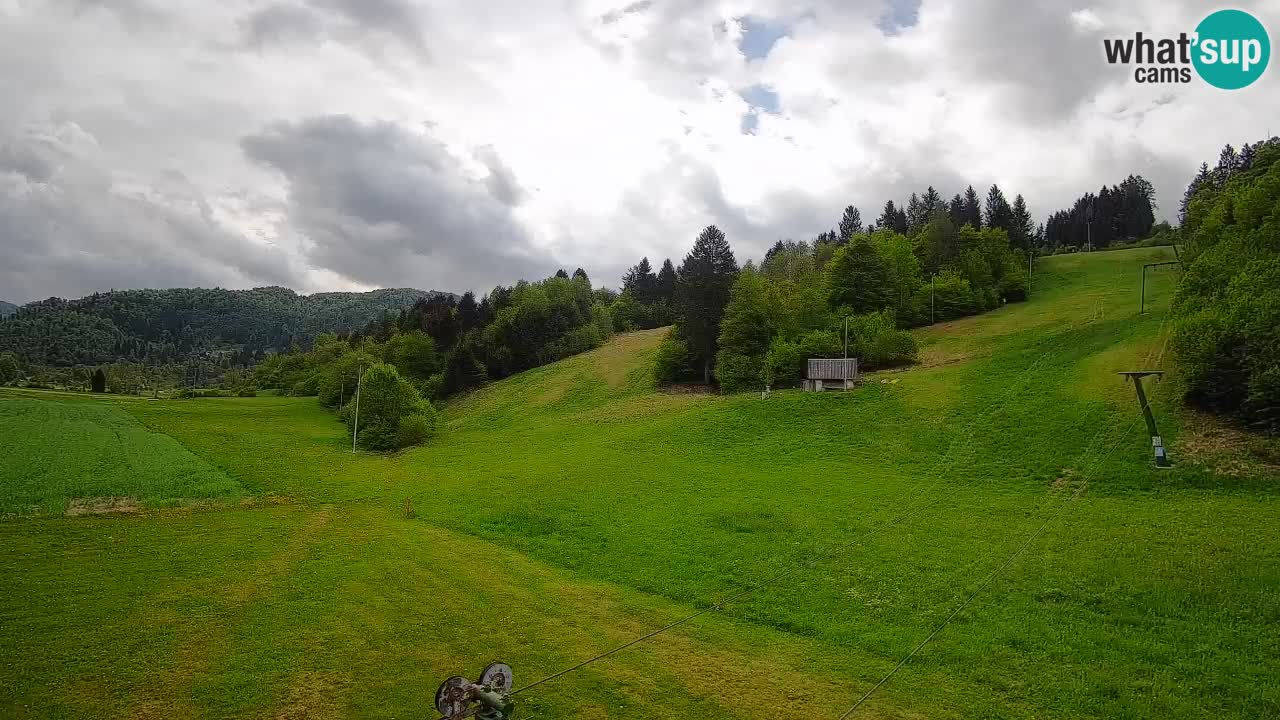 Webcam Smučišče Senožeta – Ski Resort Live View near Bohinj