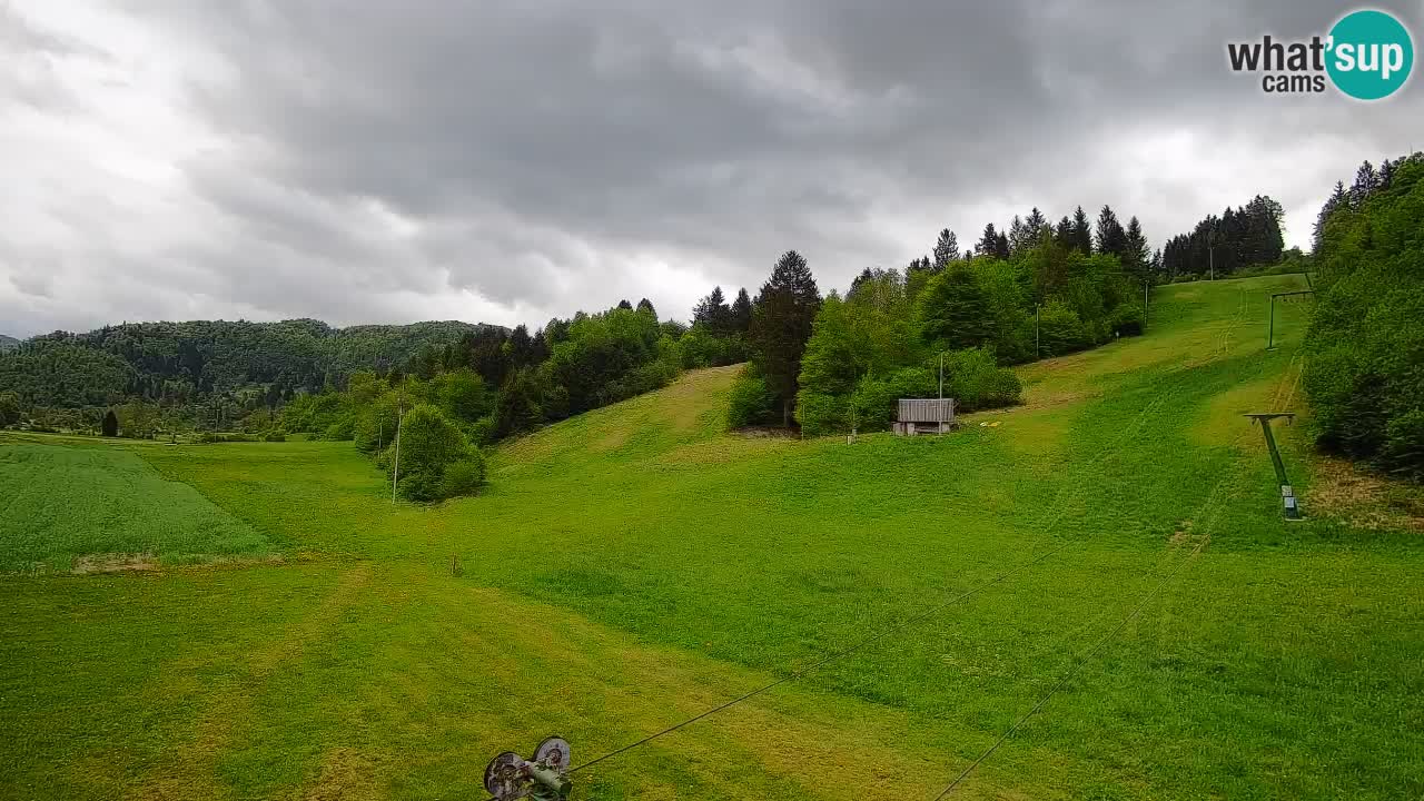 Webcam Smučišče Senožeta – Ski Resort Live View near Bohinj