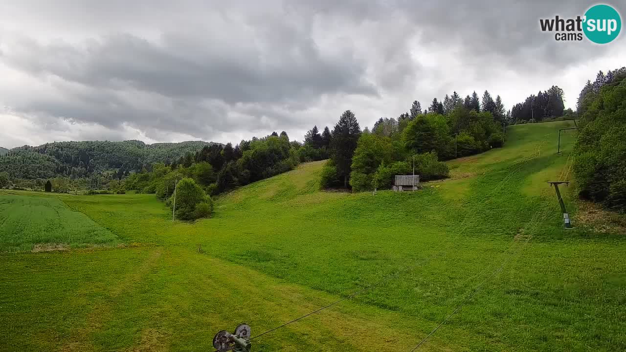 Web kamera Smučišče Senožeta – Skijalište u Srednjoj Vasi kod Bohinja