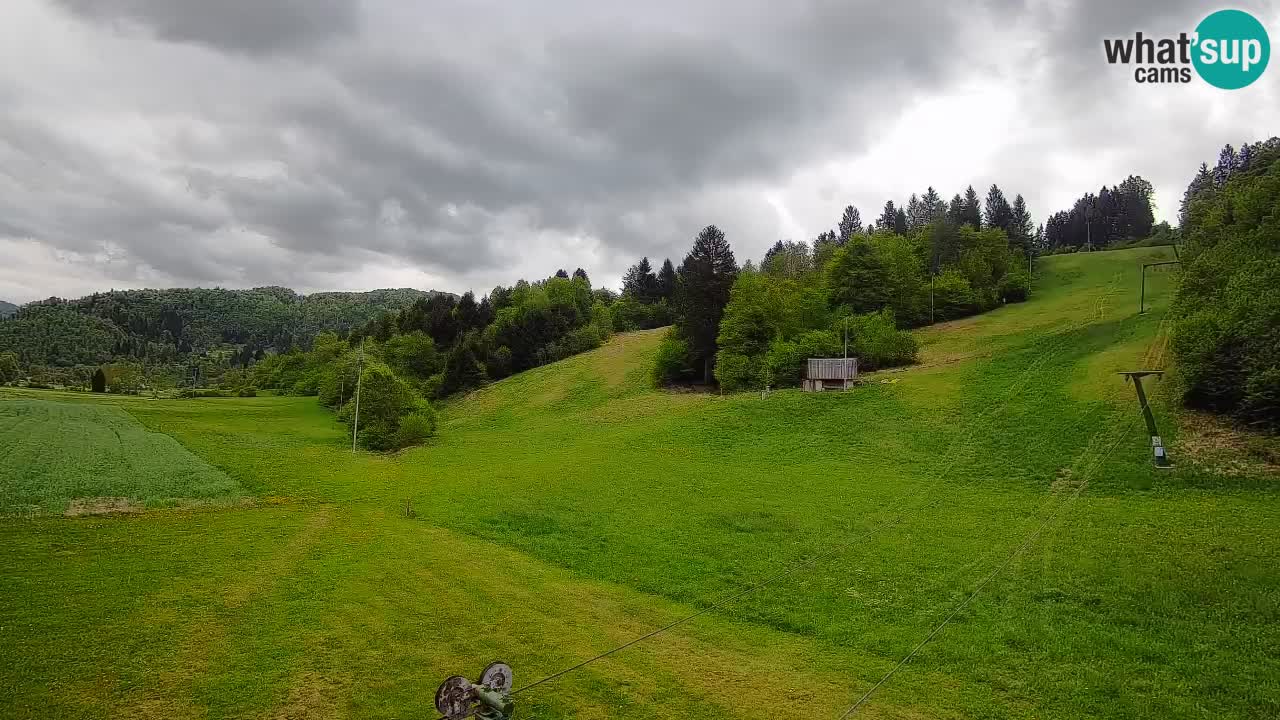 Webcam Smučišče Senožeta – Ski Resort Live View near Bohinj
