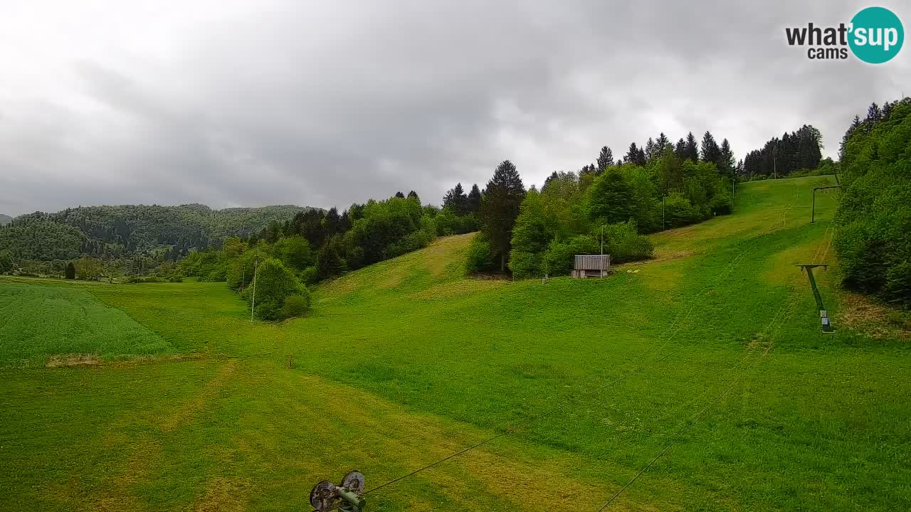 Webcam Smučišče Senožeta – Ski Resort Live View near Bohinj