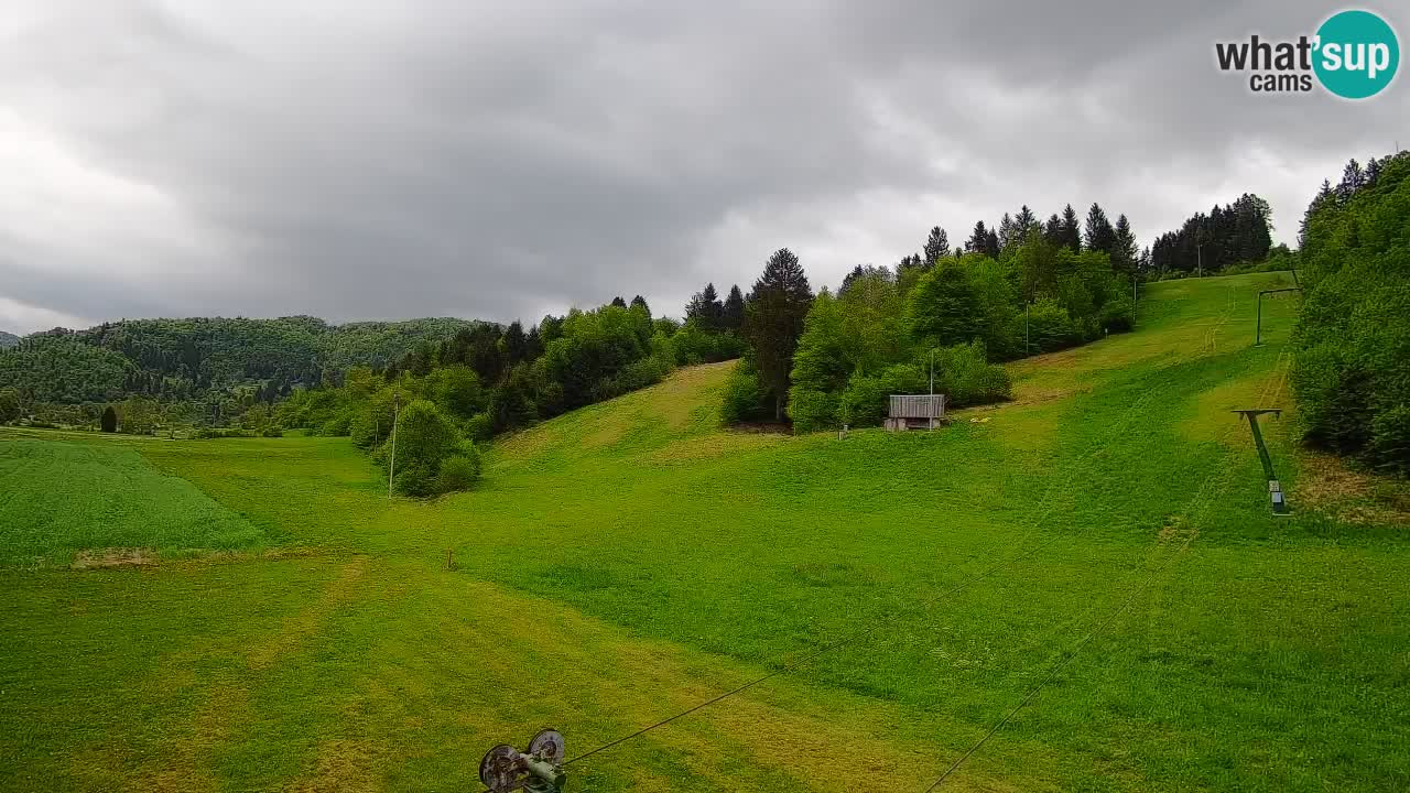 Webcam Smučišče Senožeta – Ski Resort Live View near Bohinj