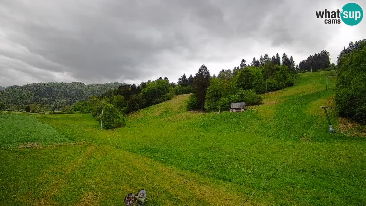 Webcam Smučišče Senožeta – Stazione sciistica a Srednja Vas vicino Bohinj
