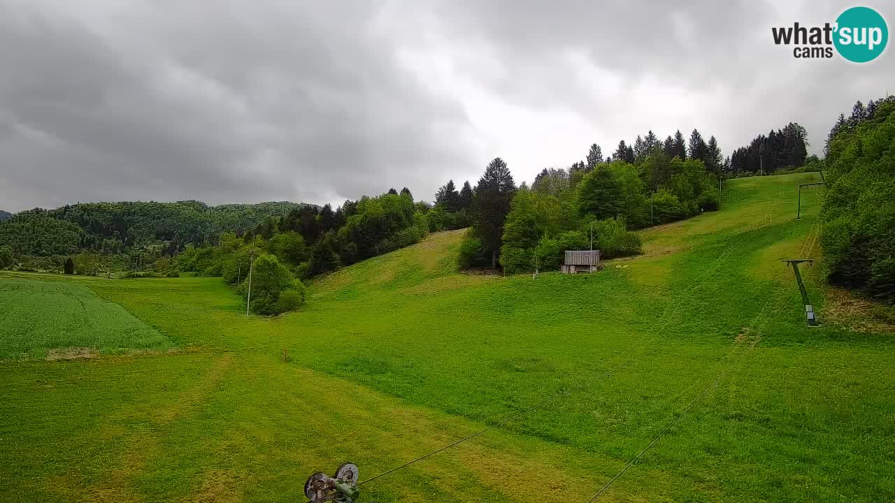 Webcam Smučišče Senožeta – Ski Resort Live View near Bohinj