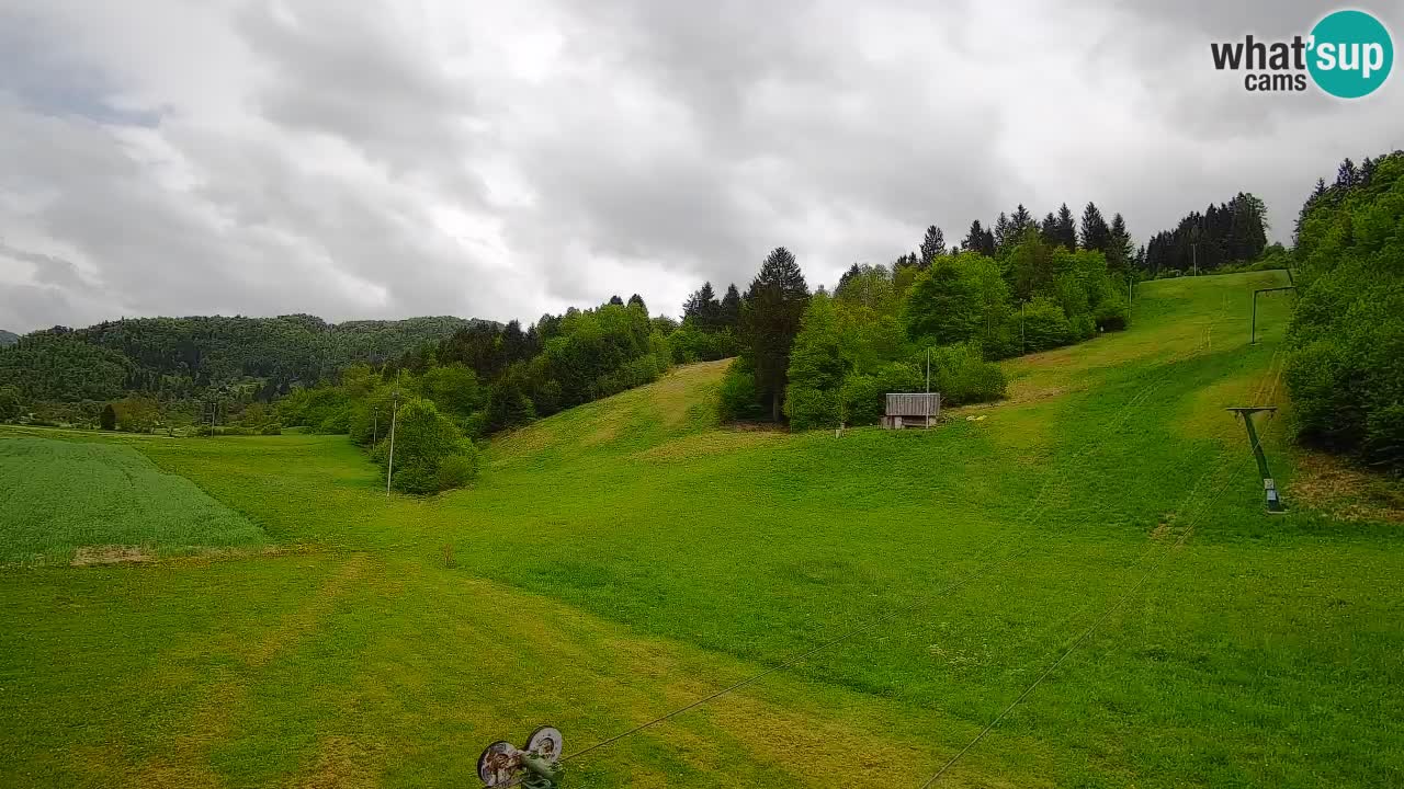 Webcam Smučišče Senožeta – Ski Resort Live View near Bohinj