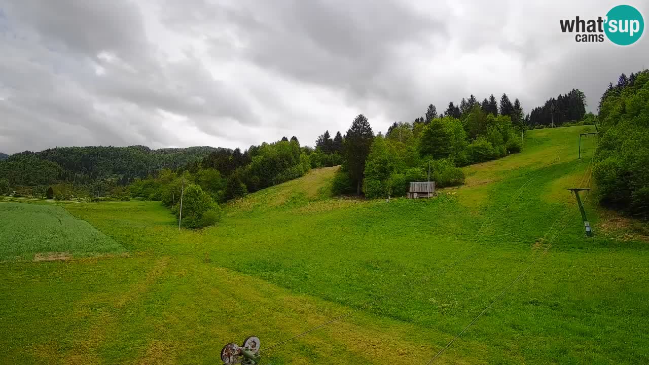 Webcam Smučišče Senožeta – Ski Resort Live View near Bohinj